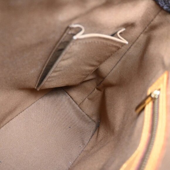 LOUIS VUITTON Cabas Piano Shoulder Bag Monogram Leather Brown - Picture 13 of 15